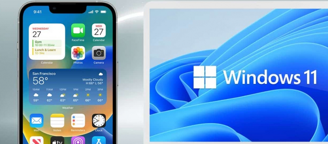 Artıq "iPhone"larda "Windows 11" vasitəsilə mesaj göndərə, zəng edə və bildirişlərə baxa biləcəyik