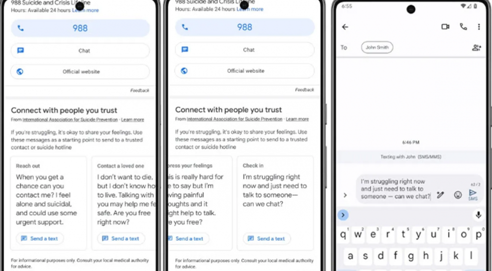 Google intiharların qarşısını alacaq yeni funksiyasını açıqlayıb