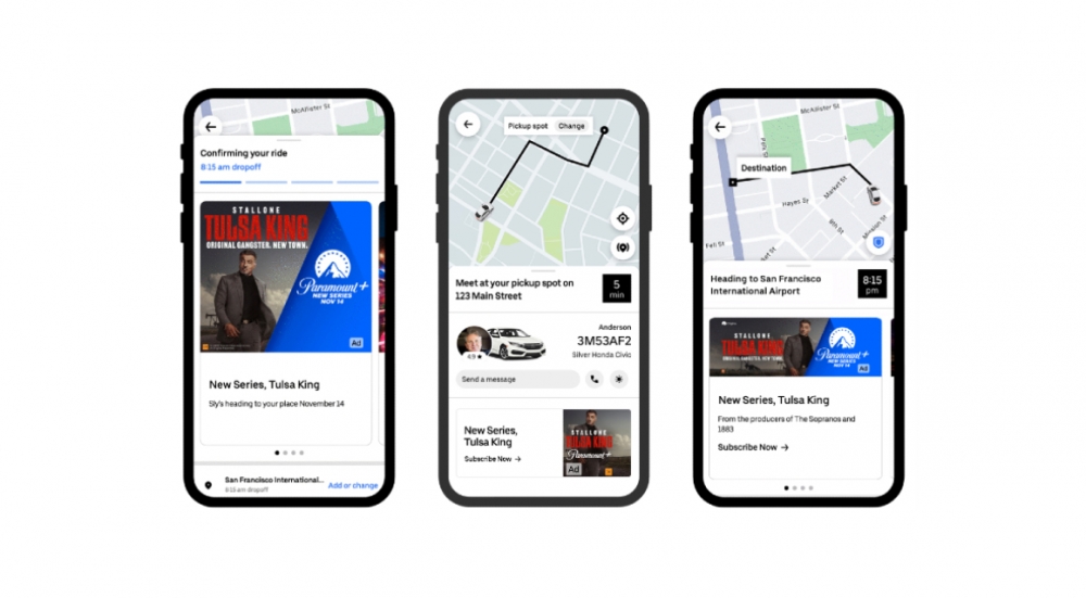 Uber tətbiqində video reklamlar yerləşdirir