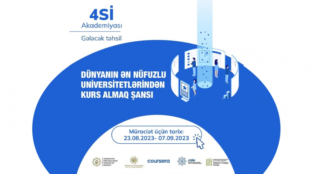 Dövlət proqramı ilə 700 "Coursera" kursunu pulsuz əldə et