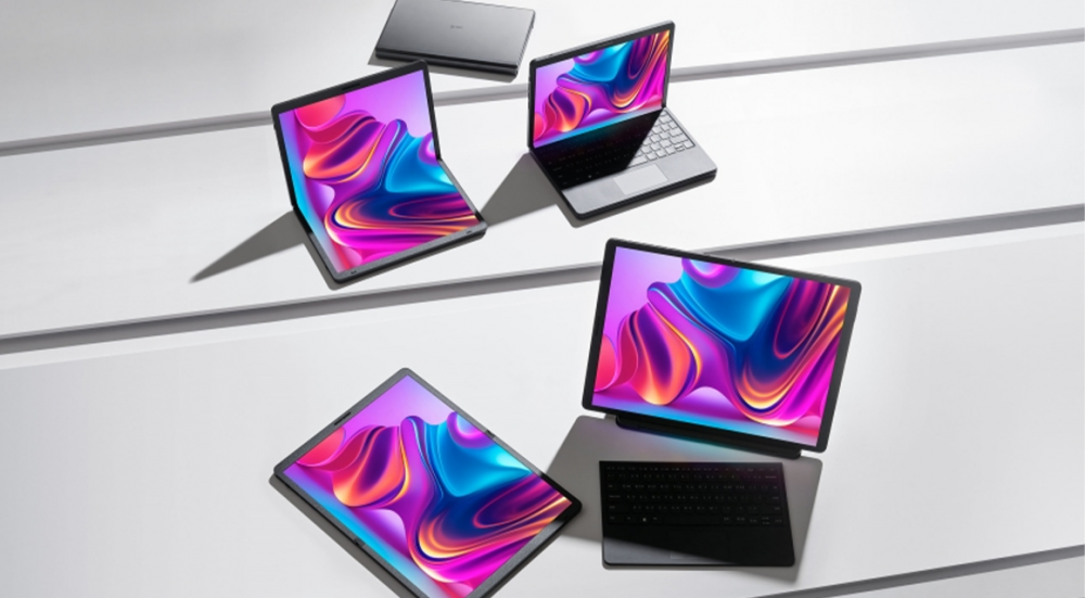 LG's first laptop with a foldable screen has been introduced