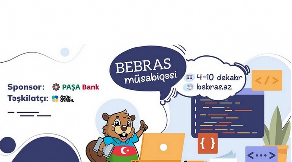 Şagirdlər üçün “Bebras” - İnformatika və Alqoritmik düşüncə yarışması keçiriləcək