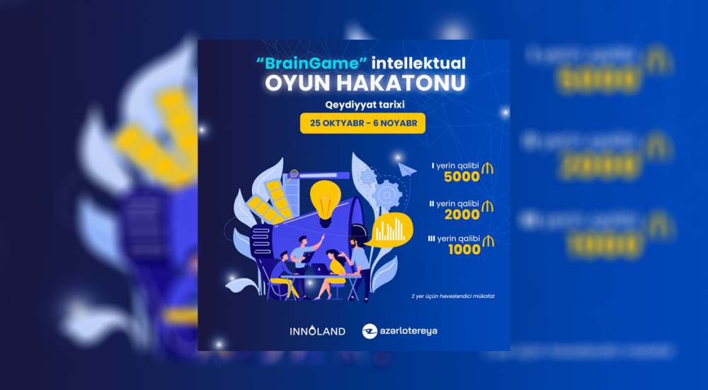 “BrainGame” intellektual oyun hakatonu keçiriləcək