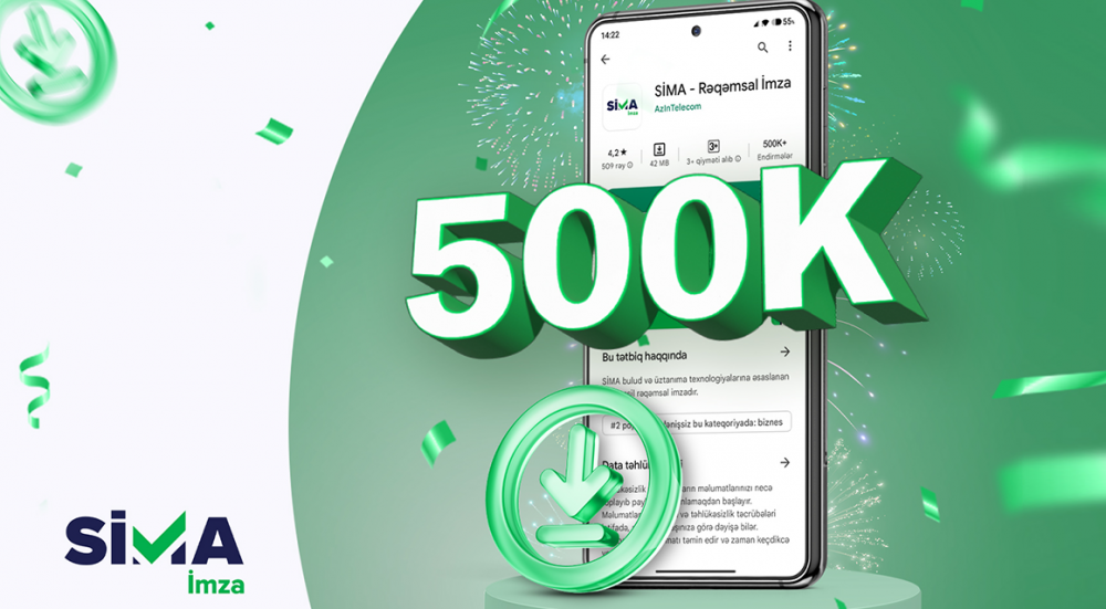 Number of users of SİMA İmza application, which accelerates digital transformation, has exceeded 500,000