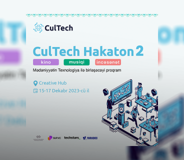 Azərbaycanda ikinci dəfə CulTech Hakatonu 2”  təşkil olunur. 