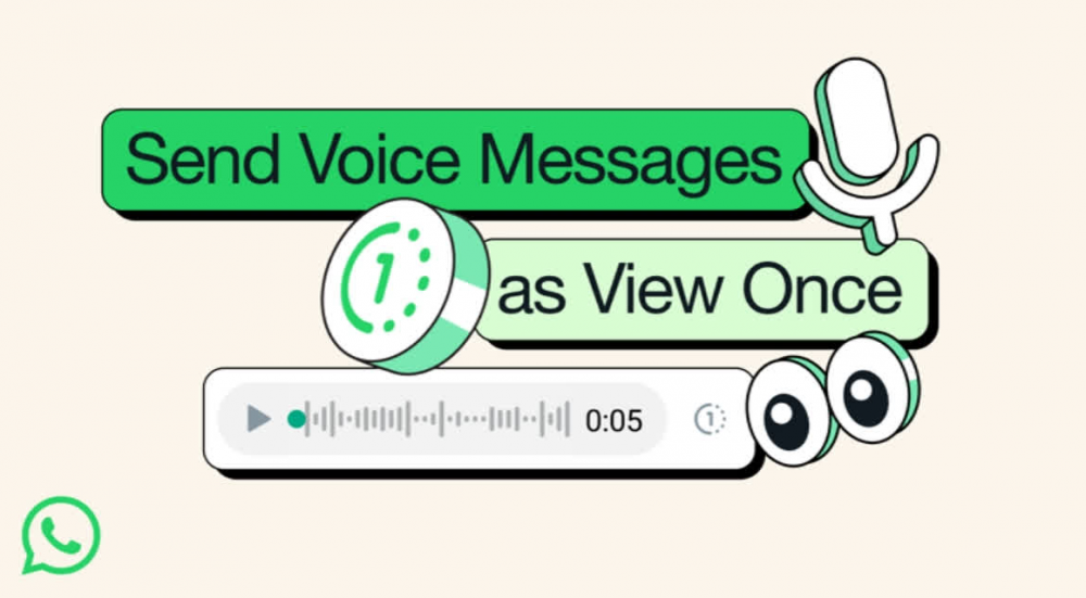 WhatsApp has introduced the "See once" feature to voice messages