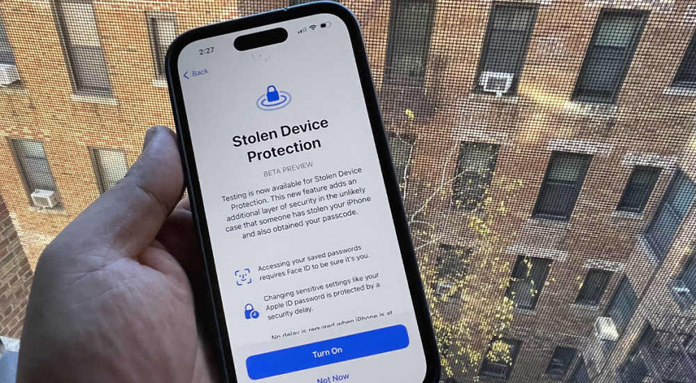Apple has introduced a new feature to prevent iPhone theft