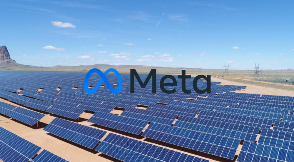 Meta invests heavily in 300MW Solar Power and Energy Storage System