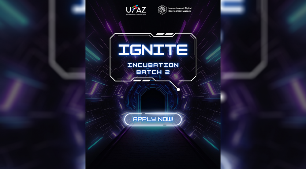 Don't miss the chance to win 5000 AZN by joining "IGNITE" Incubation Program