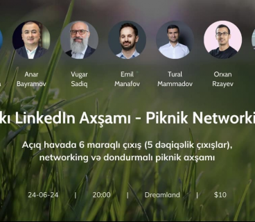 Bakı LinkedIn Axşamı - Networking Pikniki tədbiri keçiriləcək