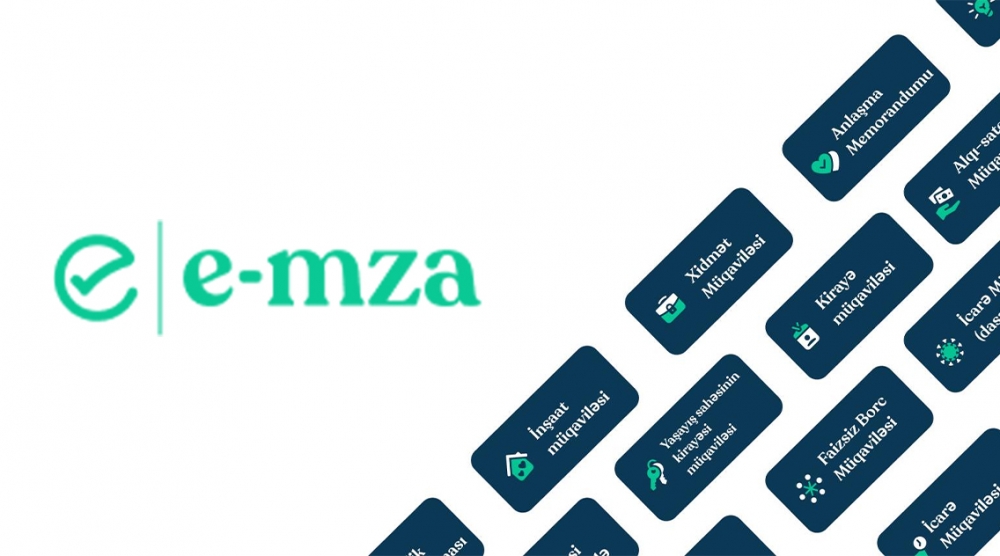 With the newly introduced "E-mza", all contracts are ready in a few minutes