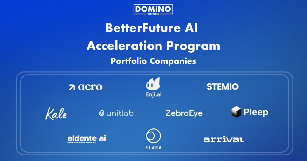 The startups selected for DOMiNO Ventures' BetterFuture AI Acceleration Program have been announced