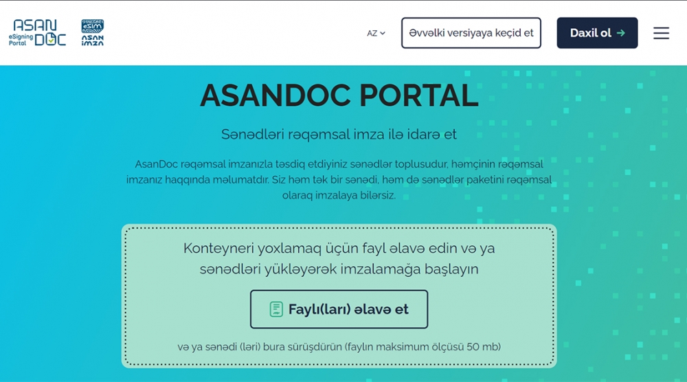 B.EST Solutions Azerbaijan presented the updated AsanDoc.az portal