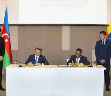 A cooperation document was signed in the direction of implementing the "ASAN service" concept in Ethiopia