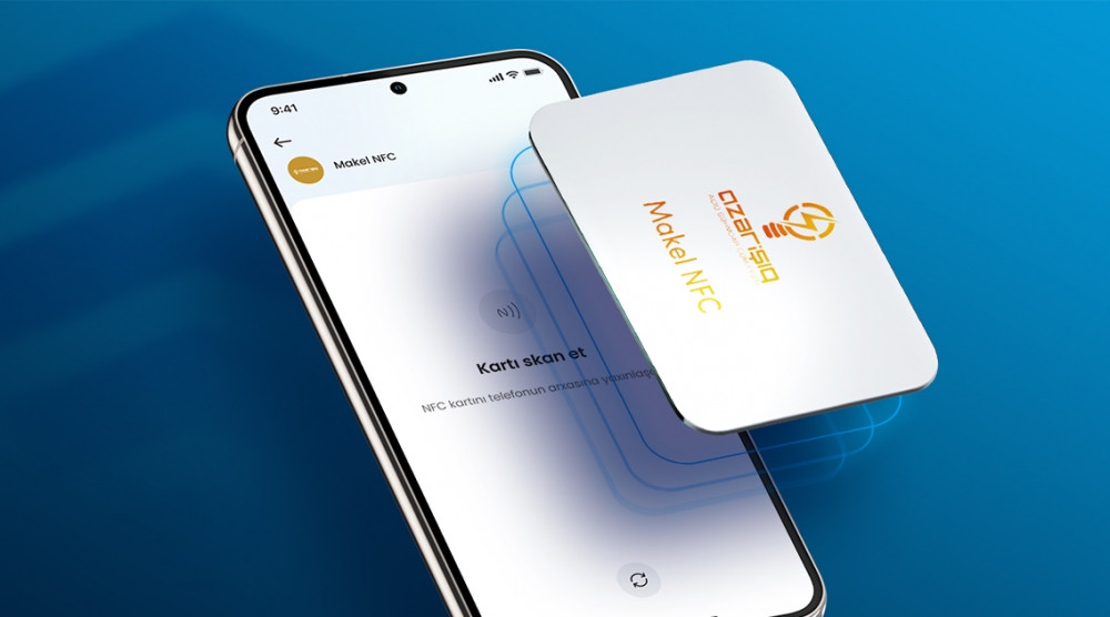 "Azerishig Makel" payments can be made with "MPAY" by bringing the meter card close to the smartphone