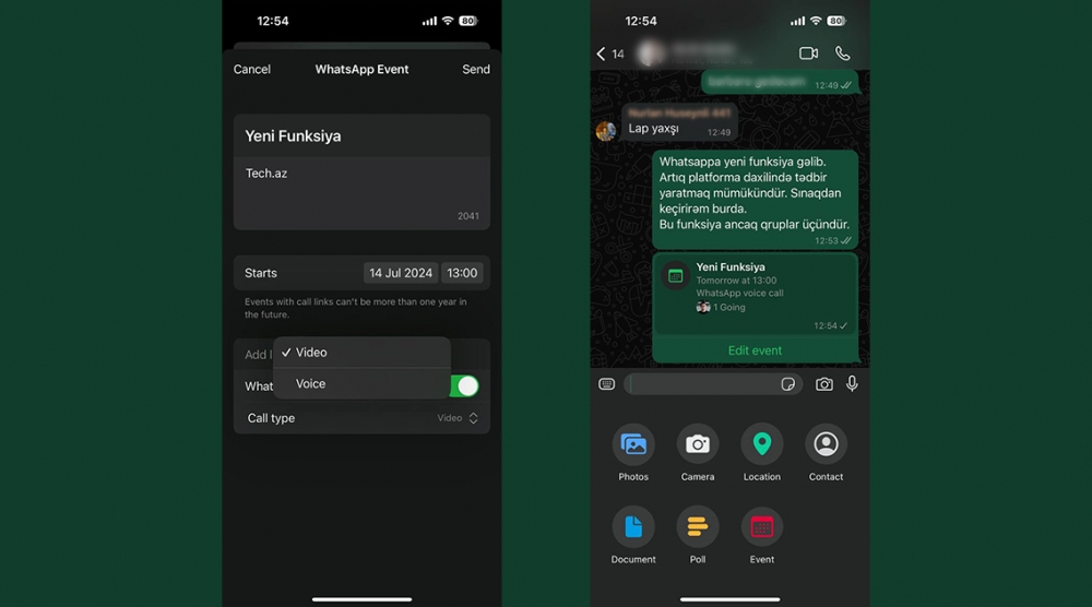 Whatsapp-a yeni funksiya gəlib