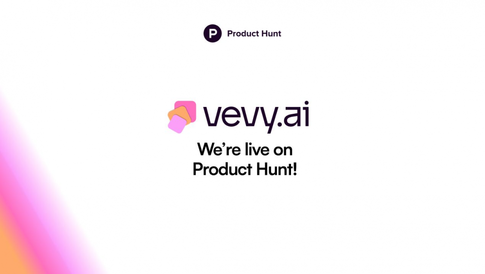 Local startup vevy.ai was featured on ProductHunt