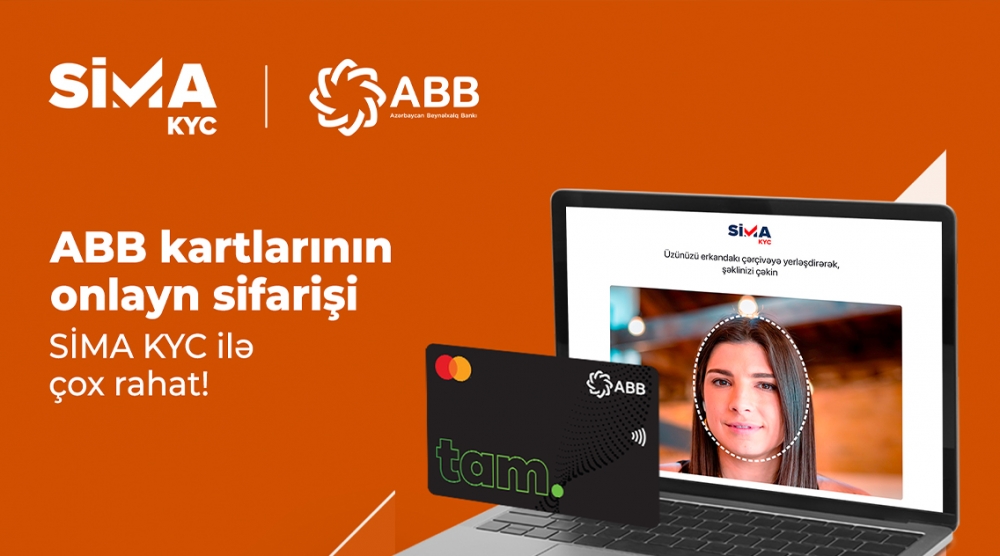 ABB debet kartlarını SİMA KYC ilə onlayn sifariş et!