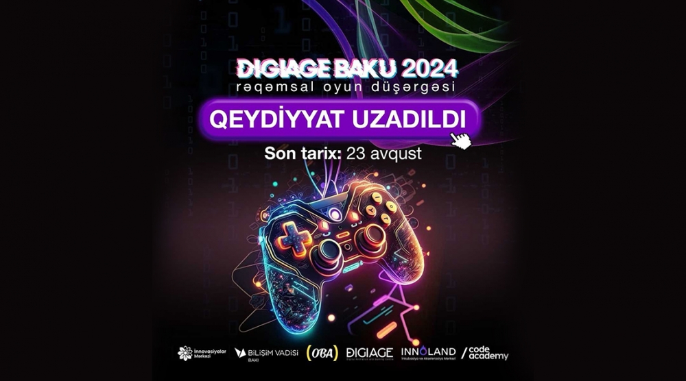 DIGIAGE BAKU Digital Game Camp will be held AGAIN on September 20-22!