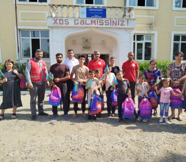 AzInTelecom and AzQAC held a "Back to School" action in Karabakh