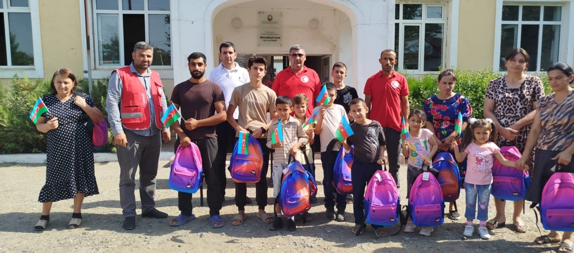 AzInTelecom and AzQAC held a "Back to School" action in Karabakh