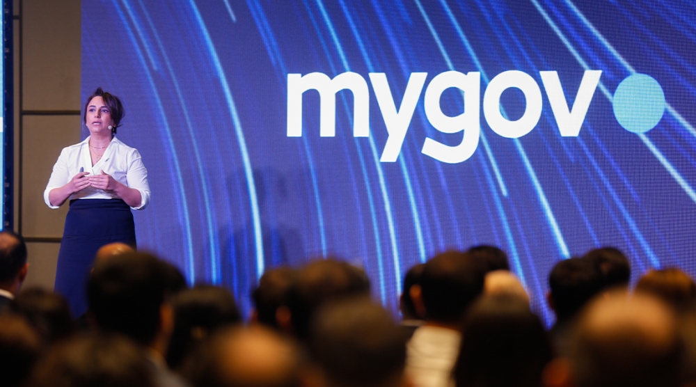 An updated version of the "mygov" digital government platform was presented