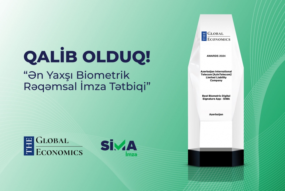 "SIMA Signature" was awarded the international award