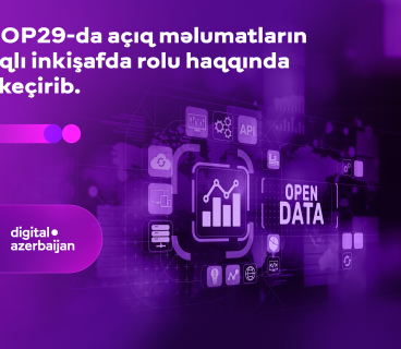 İRİA COP29-da açıq məlumatların dayanıqlı inkişafda rolu haqqında tədbir keçirib