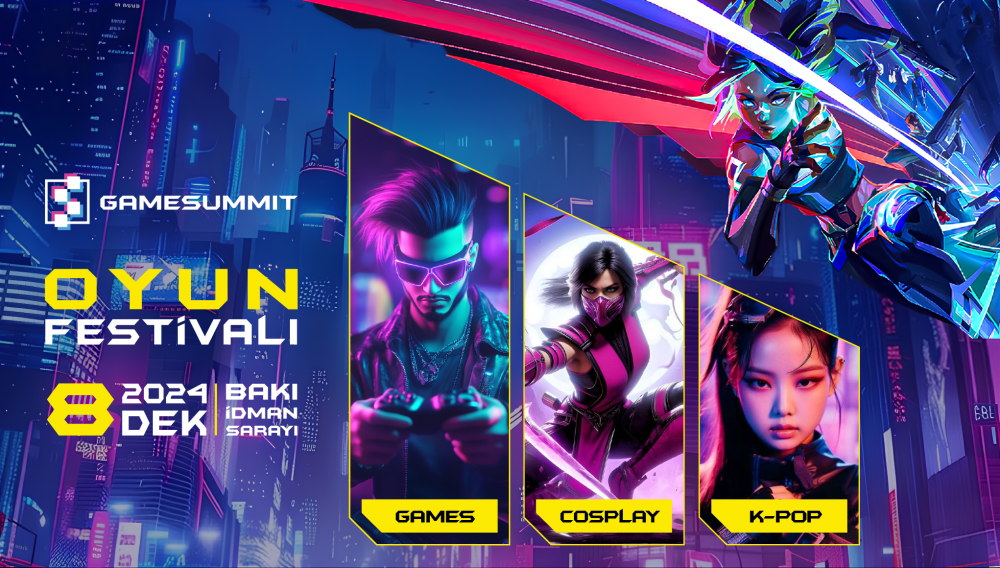 "Gamesummit Winter Edition 2024" tədbirinə hazır olun!