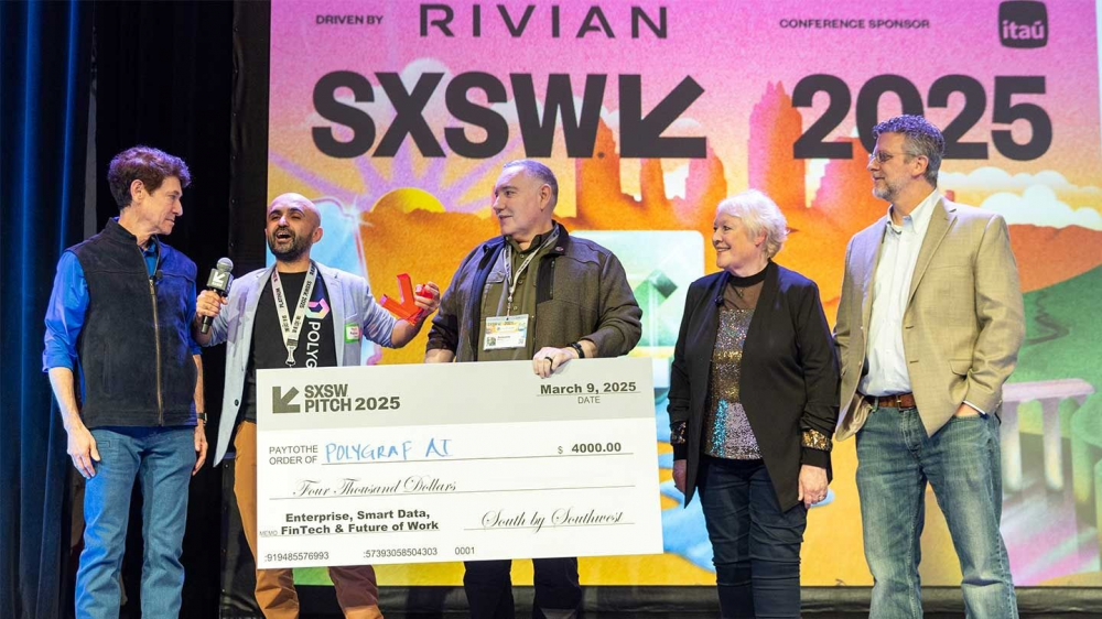 Polygraf AI Named Best Startup of SXSW Pitch 2025