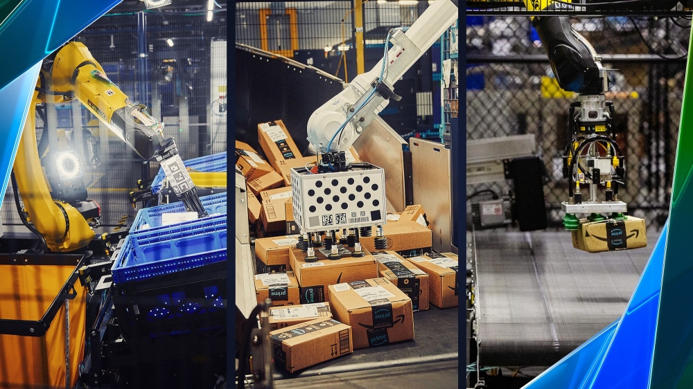 Amazon yeni süni intellekt robotlarını iş yerlərinə tətbiq etməyə başlayıb