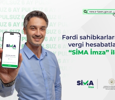 “SİMA İmza” Vergi portalının fərdi sahibkar xidmətlərinə tam inteqrasiya edildi