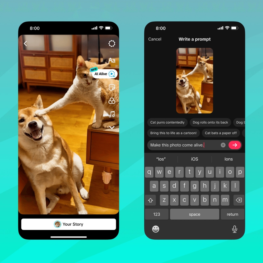 TikTok introduces 'AI Alive' feature that creates videos from still images