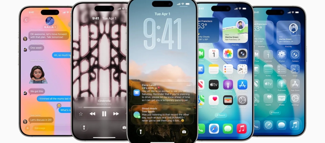 Apple refines “Liquid Glass” interface with iOS 26 beta 2 update
