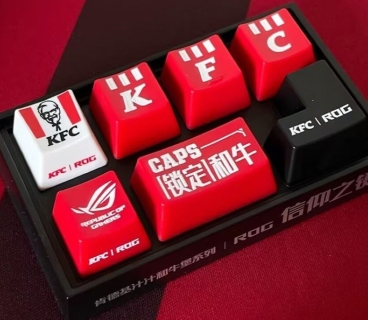 KFC and ASUS release special keycaps featuring Colonel Sanders
