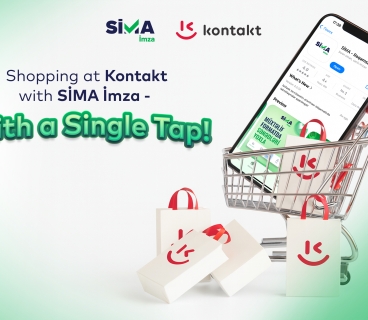 Shopping at “Kontakt” with “SİMA İmza”!