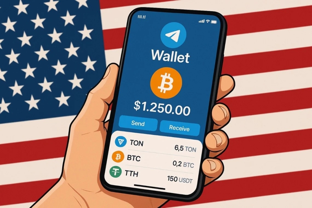 Telegram ABŞ-də kripto pulqabısını istifadəyə verdi