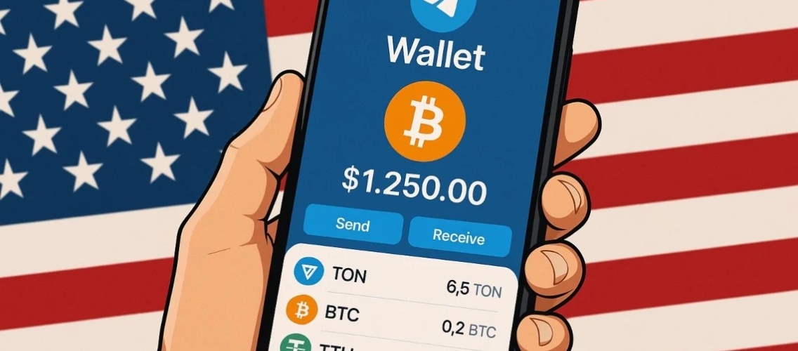 Telegram officially launches crypto wallet for users in the US