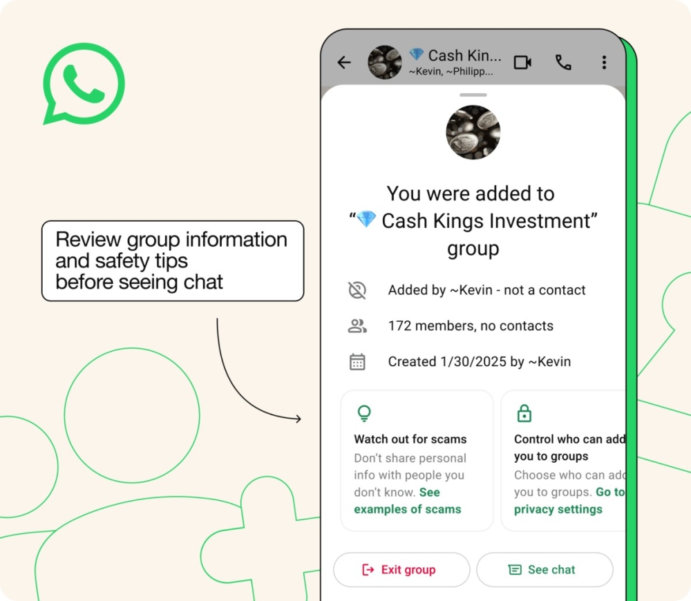 WhatsApp istifadəçi təhlükəsizliyini artırmaq üçün yeni funksiyalar təqdim edib