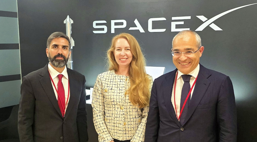 Mikayıl Cabbarov ABŞ-də SpaceX-in vitse-prezidenti ilə görüşüb