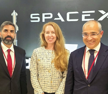 Mikayıl Cabbarov ABŞ-də SpaceX-in vitse-prezidenti ilə görüşüb