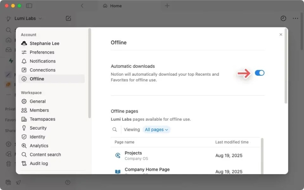 Notion Finally Introduces Offline Mode for Users