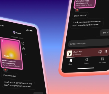 Spotify tətbiqdə mesajlaşma funksiyasını istifadəyə verdi