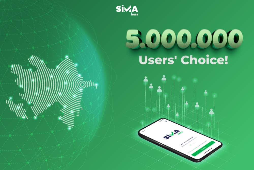 “SİMA İmza” application downloads exceed 5 million