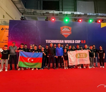 Azerbaijan team wins gold and silver at World Robotics Finals