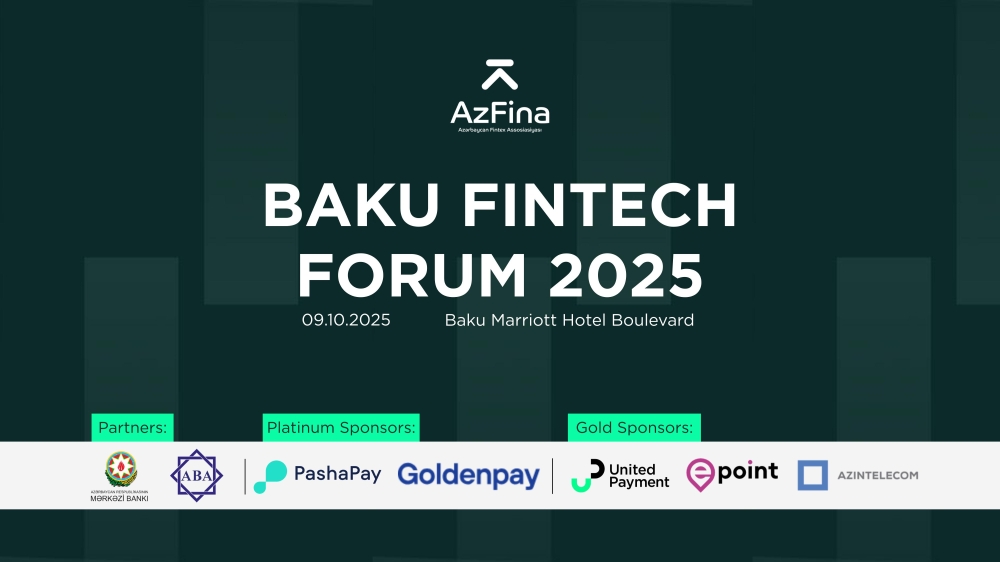 “Baku Fintech Forum 2025” to Be Held on October 9