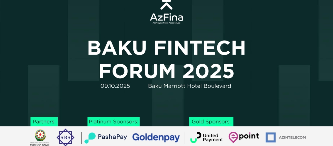 “Baku Fintech Forum 2025” to Be Held on October 9