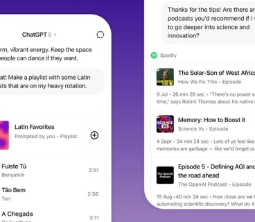 ChatGPT now allows direct use of other apps like Spotify and Booking.com