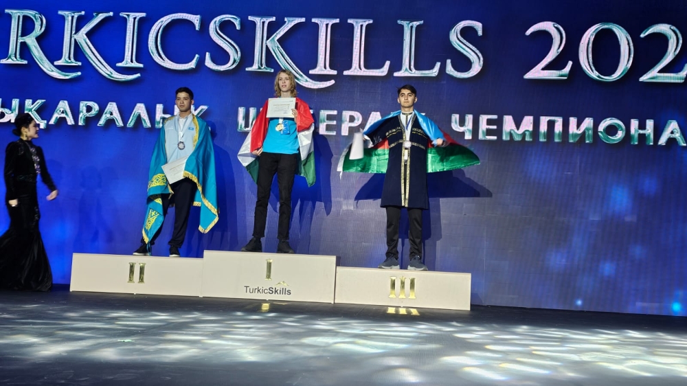 Div Academy tələbəsi beynəlxalq “TurkicSkills” müsabiqəsində Azərbaycanın adını ilk 3-lüyə yazdırdı!