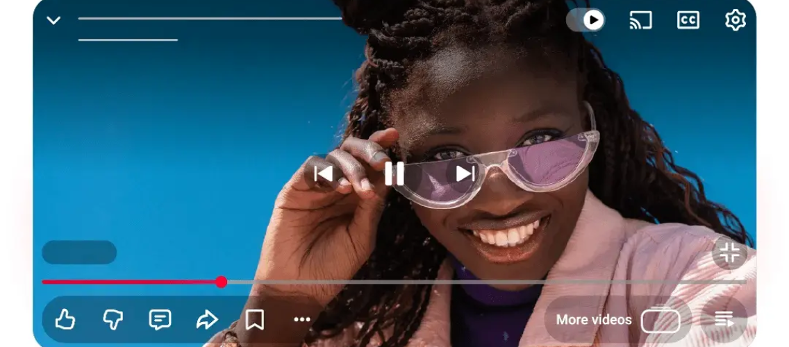 YouTube has updated its interface.